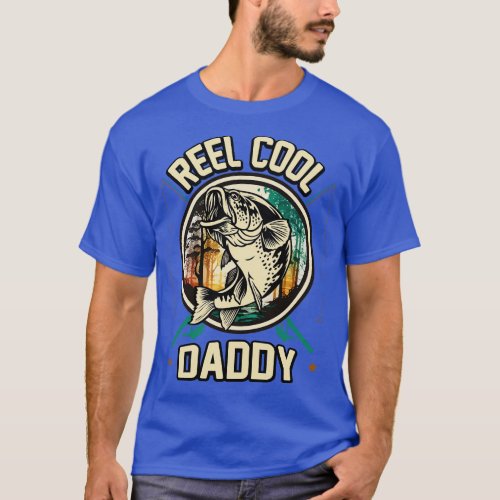 Reel Cool Daddy Fishing Gift T_Shirt