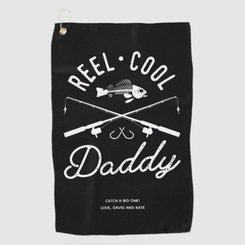 Reel Cool Daddy Personalized Fishing Towel