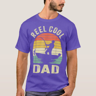 Reel Cool DadFishing Daddy Fathers Day Gift1535  T-Shirt