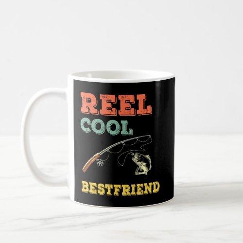 Reel Cool Fish Bestfriend Bass Fishing Best Friend Coffee Mug