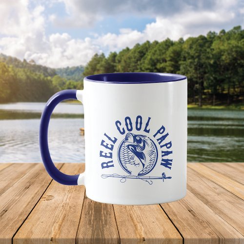 Reel Cool Fishing Papaw Mug