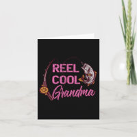 Reel Cool Grandma Woman Anglers Fishing