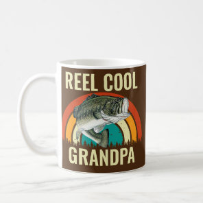 Reel cool Grandpa Fishing father's day  Coffee Mug