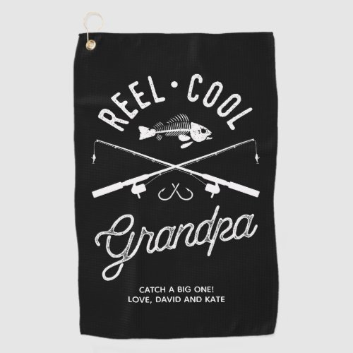 Sports Toys Games 7 Reel Cool Grandpa Personalized Fishing Towel