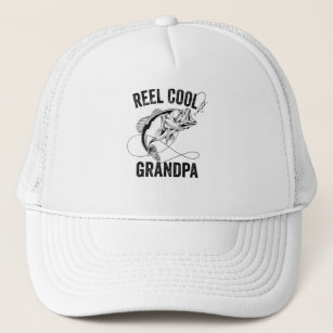 Reel Cool Grandpa Fishing Gifts' Snapback Cap