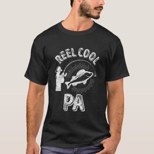 Reel Cool Pa Shirt Fisherman Christmas Gift Father