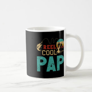 Reel Cool Pap Fishing Father’s Day Gift For Fisher Coffee Mug