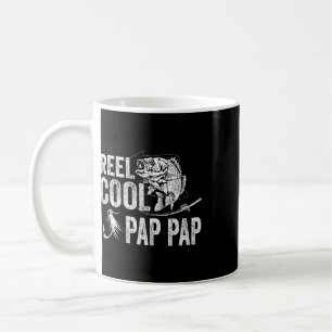 Reel Cool Pap Pap Fishing Fathers Day Gifts Coffee Mug