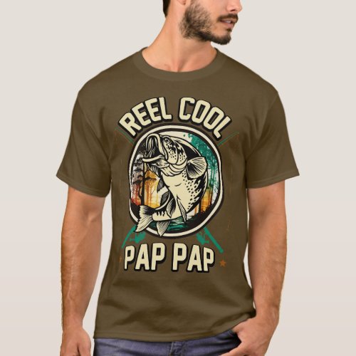 Reel Cool Pap Pap Fishing Gift T_Shirt