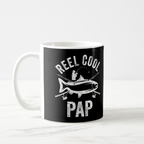 Reel Cool Pap Shirt Fisherman Christmas Gift Fathe Coffee Mug