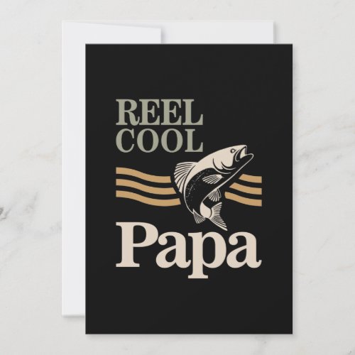 Reel Cool Papa _ Father and Grandpa Gifts Thank You Card