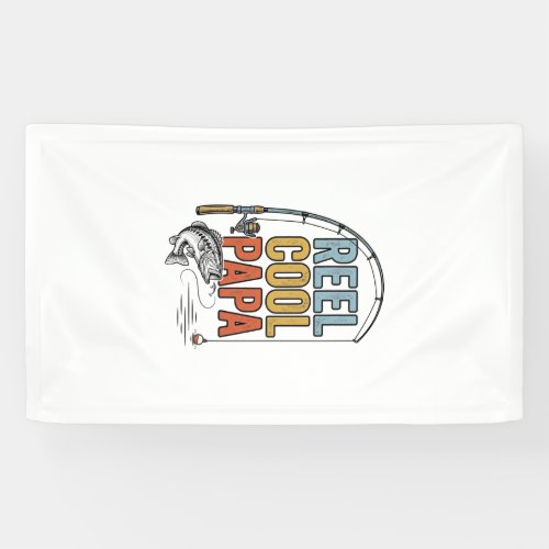 Reel Cool Papa Fishing Shirt Design_1 Banner