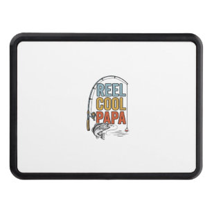 Reel Cool Papa Fishing Shirt Design_1 Hitch Cover