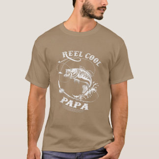 Reel Cool Papa  for Fishing Nature Lovers  T-Shirt