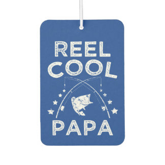Reel Cool Papa funny fisherman car freshener