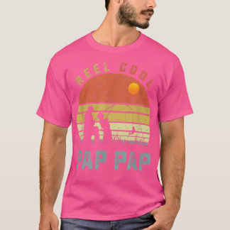 Reel Cool Pappap  Fathers Day Gift for Fishing Dad T-Shirt