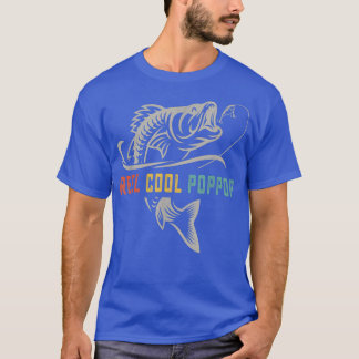 Reel Cool PopPop  Fathers Day Gift for Fishing Dad T-Shirt