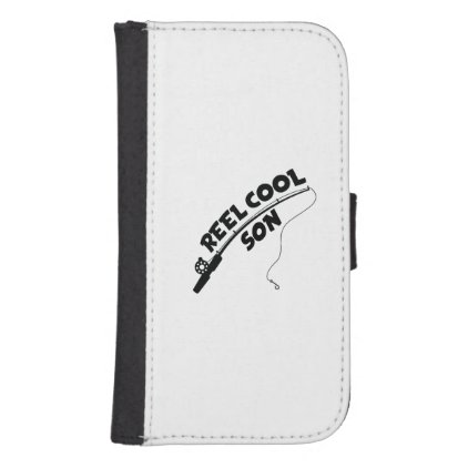 Reel cool Son fishing tshirt Phone Wallet