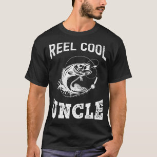 reel cool Uncle fisherman father's day Fishing gif T-Shirt