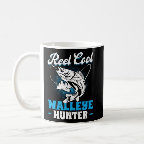 Reel Cool Walleye Hunter  Coffee Mug