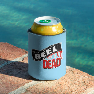 Reel Dead Black Foam Koozie