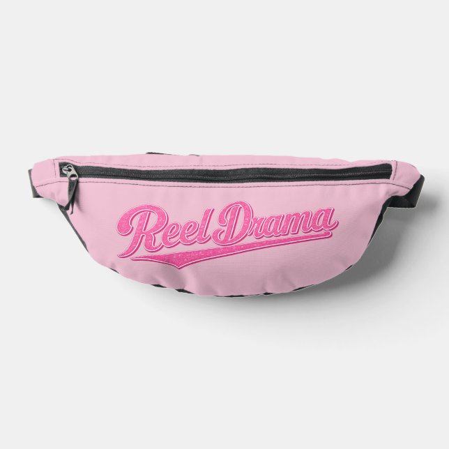 Reel Drama Doll Pink Chicks Who Fish Funny Fishing Fanny Pack (Lay Down)