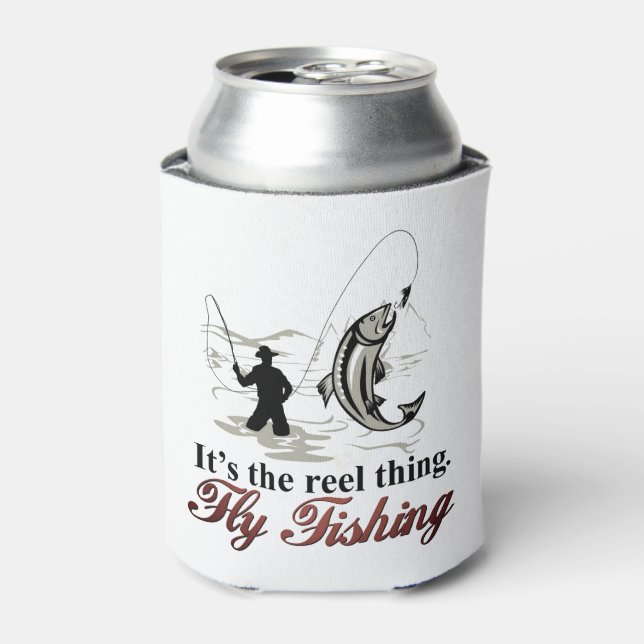 Reel Fly Fishing Cooler (Can Front)