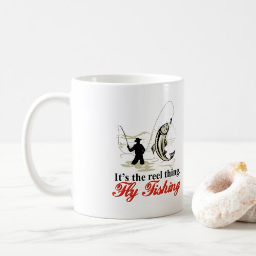 Reel Fly Fishing Mug