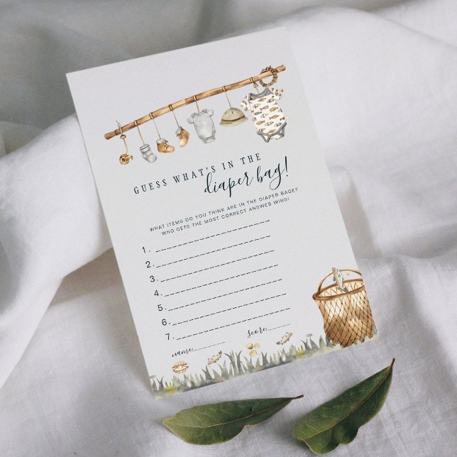 Reel Fun Fishing Guess What's in the Diaper Bag  (Creator Uploaded)