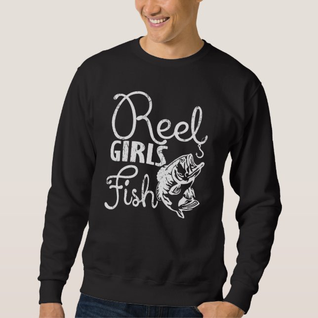 Reel Girls Fish Sweatshirt (Front)