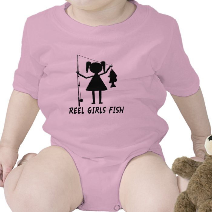 REEL GIRLS FISH T SHIRT