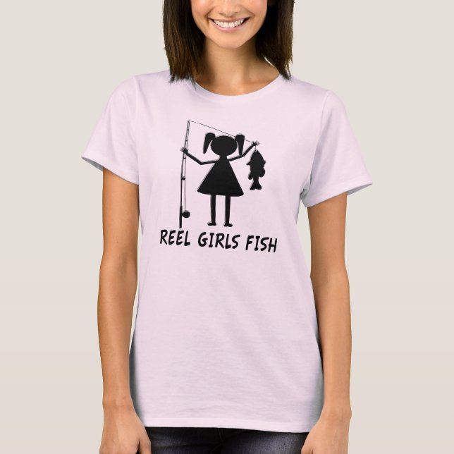 REEL GIRLS FISH T-Shirt (Front)