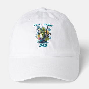 Reel Great Dad Fishing Enthusiast Father’s Day Gif Hat