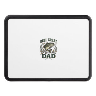 Reel Great Dad Vintage Fishing Father’s Day Hitch Cover