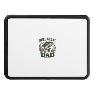Reel Great Dad Vintage Fishing Father’s Day Hitch Cover