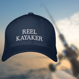 REEL KAYAKER for Kayak Fishing and Fishermen  Embroidered Baseball Cap