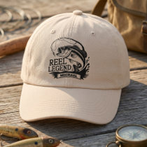 Reel Legend Personalized Fishing Hat