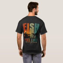 Reel Life Vintage Sunset Fishing