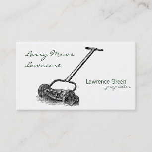 Reel Mower Business Card