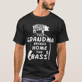 Reel Strong, Coffee Stronger coffee fishing T-Shirt