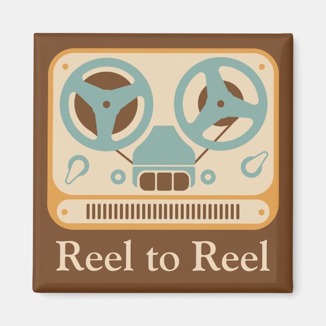 Reel to Reel Analog Tape Recorder Magnet (Front)