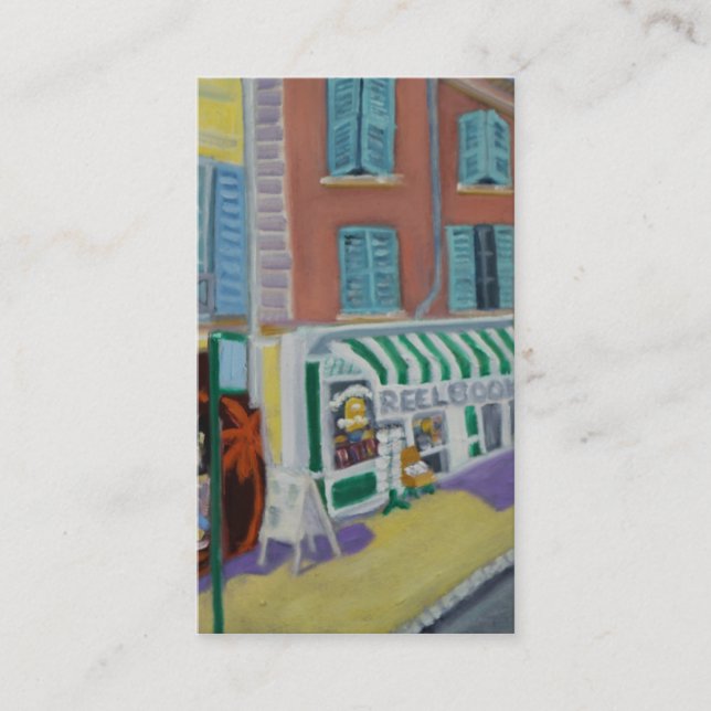 Reelbooks Blank business card (Front)