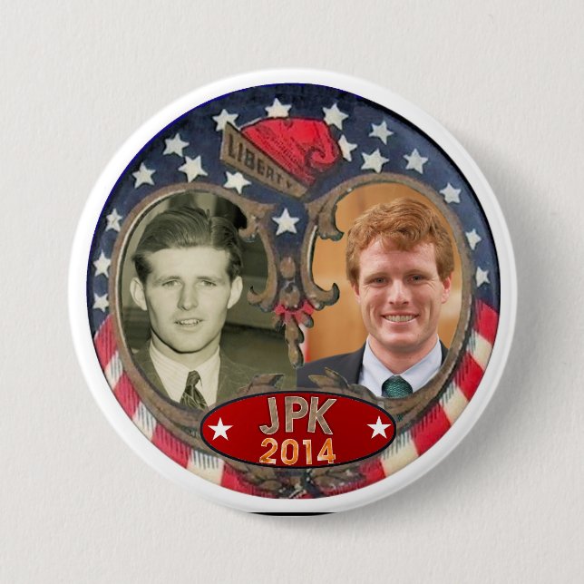 Reelect Joe Kennedy in 2014 Button (Front)