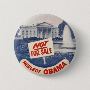 Reelect Obama Button