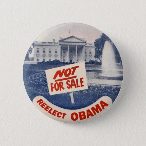 Reelect Obama Button