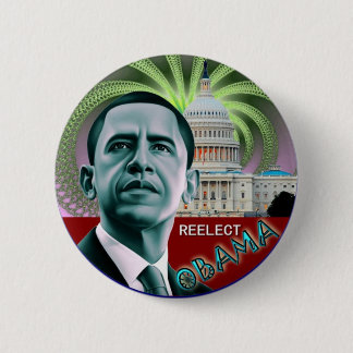 Reelect Obama Button