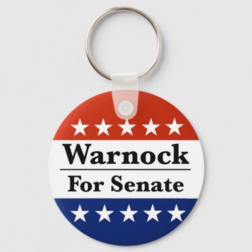 Reelect Raphael Warnock to US Senate 2022 Keychain