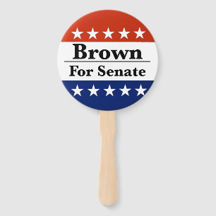 Reelect Sherrod Brown to U.S. Senate 2024 Hand Fan