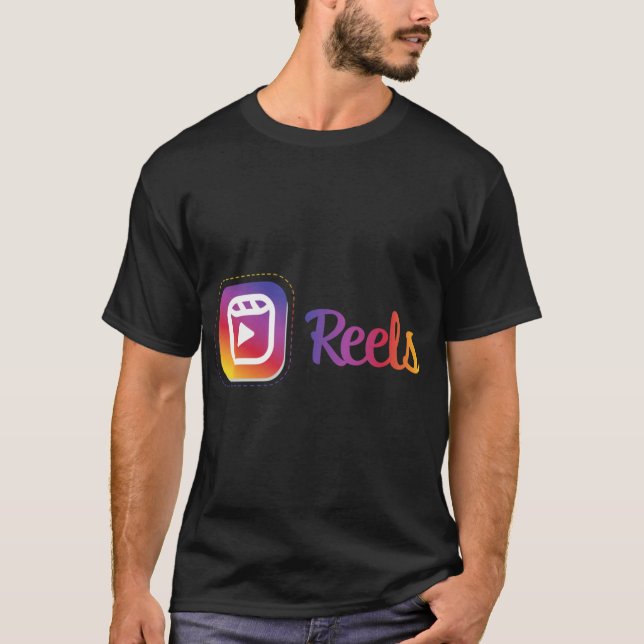 Reels Instagram retro retro T-Shirt (Front)