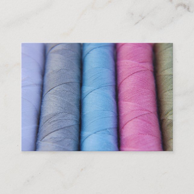 Reels of Cotton Business Card (Front)